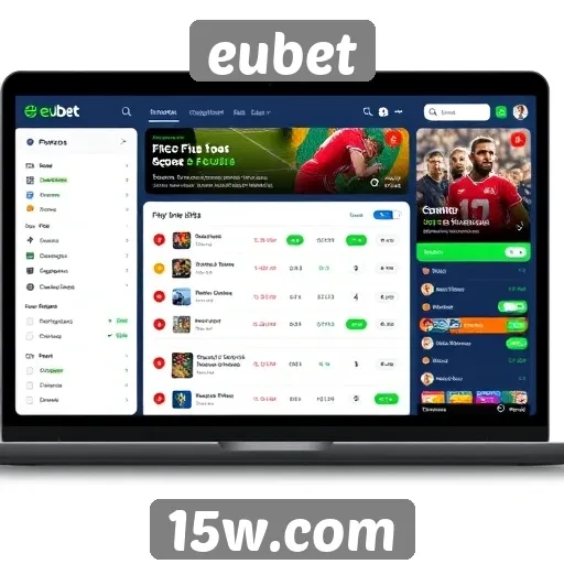 Interface do Eubet é amigável e intuitiva